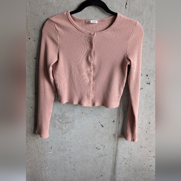 Reformation Rib Knit Top Size M - Picture 2 of 5